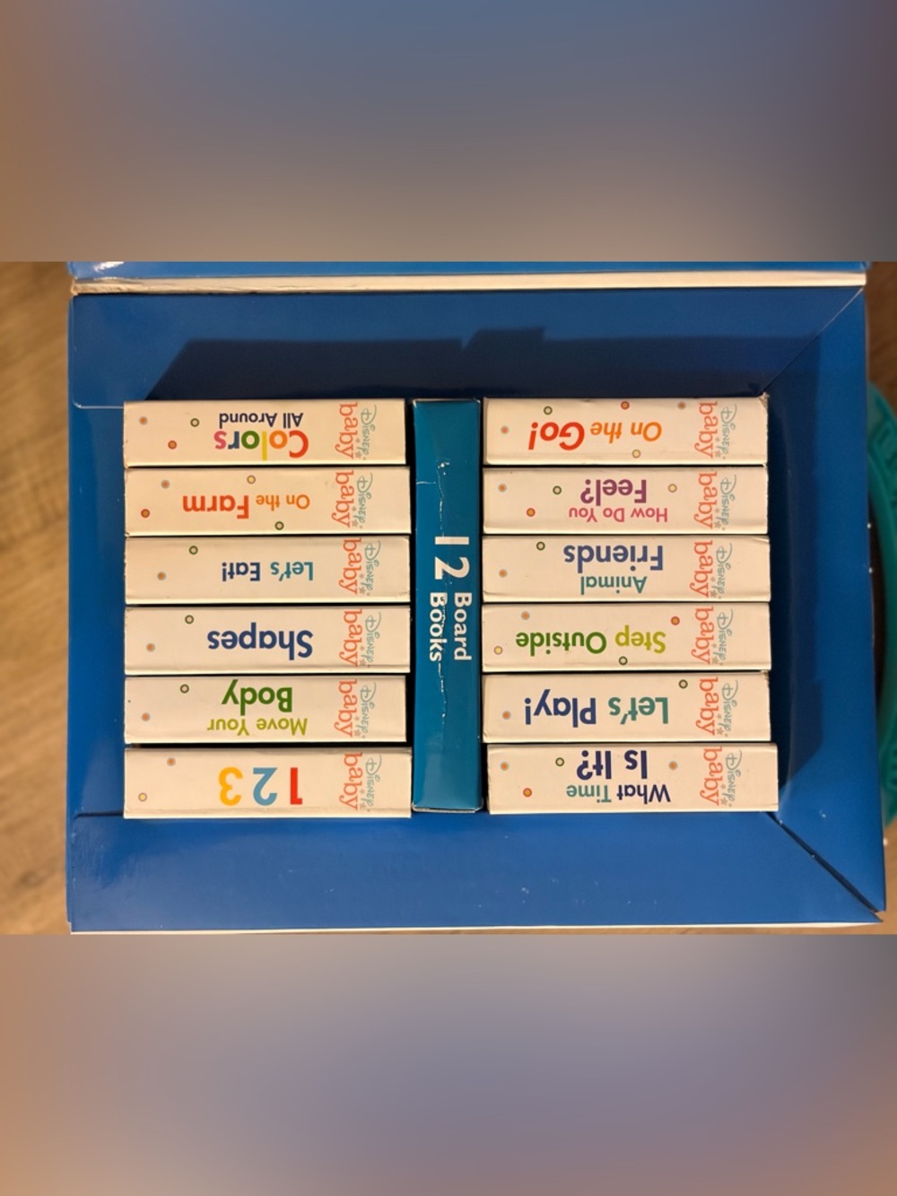 Disney Baby Board Book Set - Blue, Red, Yellow, Orange, Pink, Black, White - Picture 2 of 3
